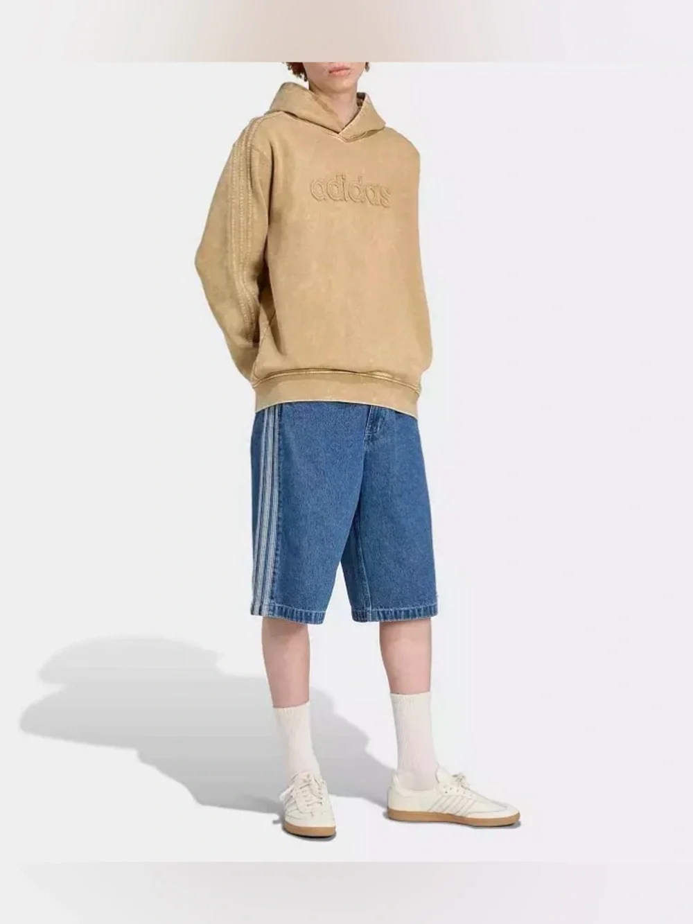 adidas Men's Washed Hoodie Size L